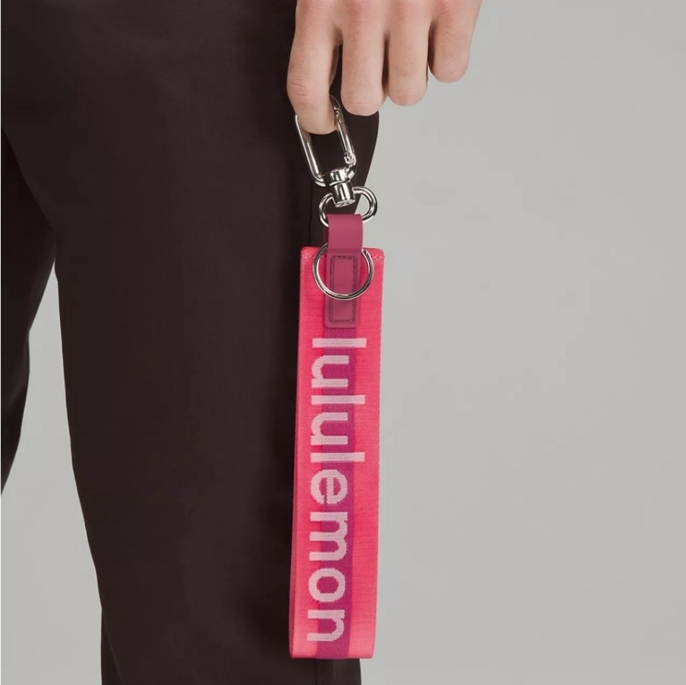 lululemon athletica Pink Keychain